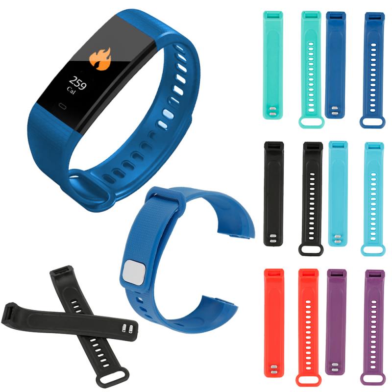 Smart Armband Siliconen Band Band Voor Y5 Smart Armband Sport Polsbandjes Comfortabele Smart Wearable Accessoires