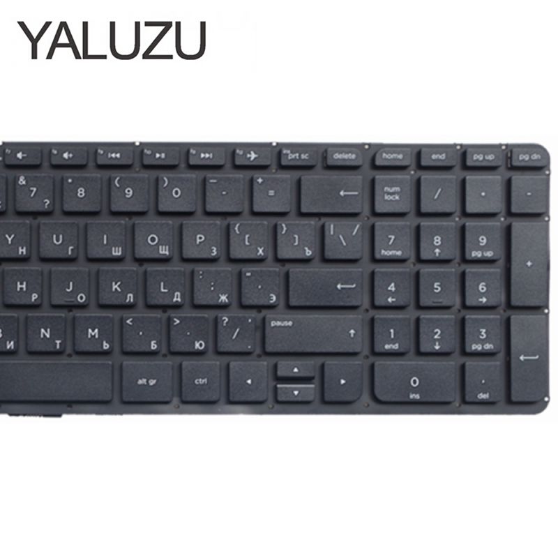 Russisk bærbar tastatur til hp pavilion 15-p 17-f 17-f000 17-f040 17-f115 15-p011st 15-p012st 15-p014st 15-p015st tpn -q140