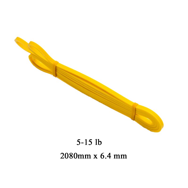 Letax Resistance Band Expander Exercise Stretch Pull-Up Fitness-Training Pilates Home-Workout 208cm Elastic Band Assist Bands: yellow