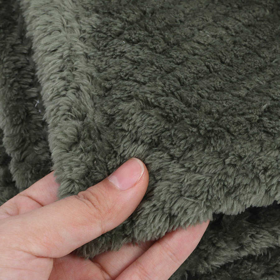 Sengetøj tilbehør sofa tæppe tykkere blød polyester fiber aircondition tæppe til sovesofa hjemme soveværelse