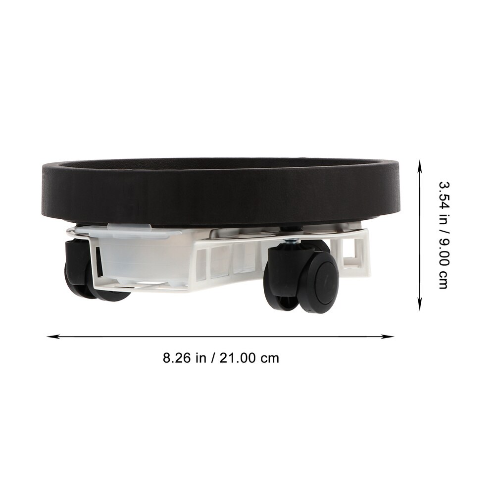 Planter Plant Stand with Wheels Rollers Flower Pot Mover Tray Easy Moving Pallet