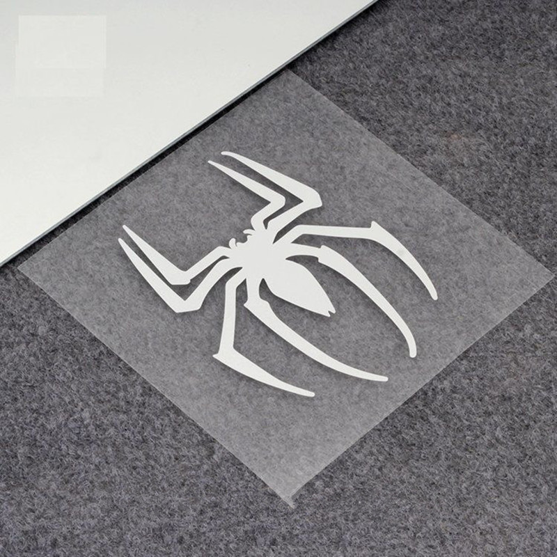 2 adesivi per moto, adesivi per casco, decorazioni a forma di ragno, adesivi riflettenti impermeabili, decalcomanie per la modifica degli adesivi: Piccolo / Lavanda