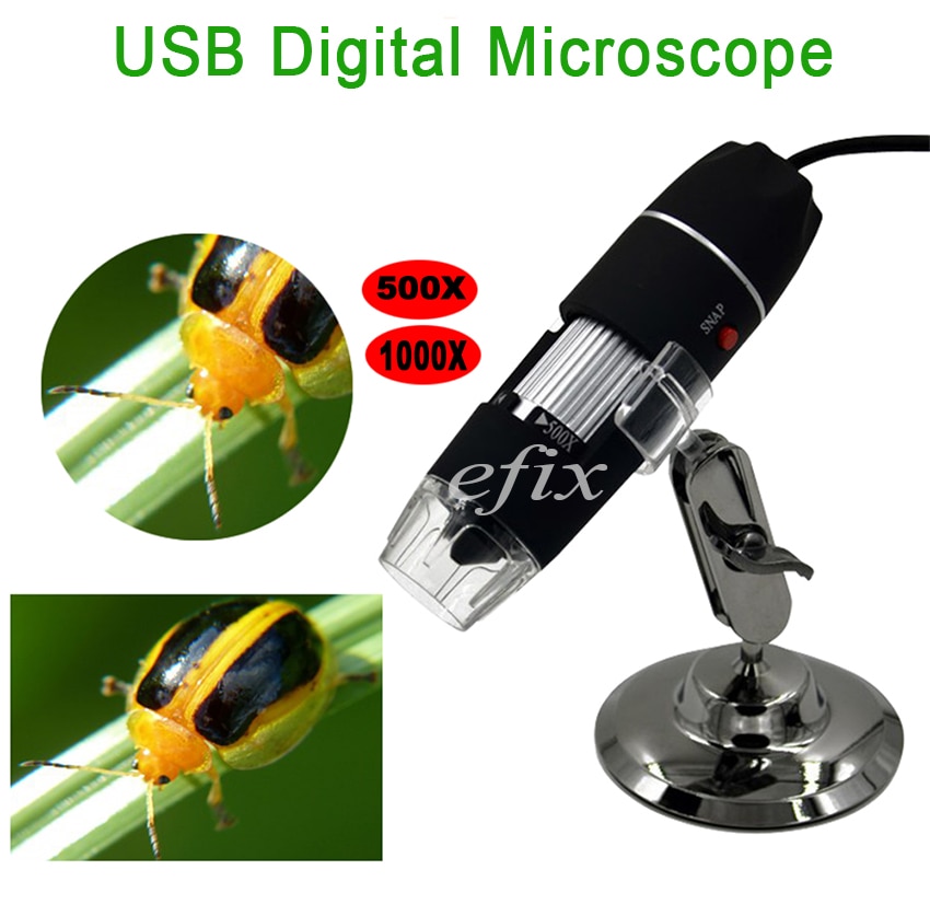 Mega Pixels 500X1000X8 LED Digitale Microscoop Camera USB solderen Microscopio Vergrootglas Elektronische Stereo