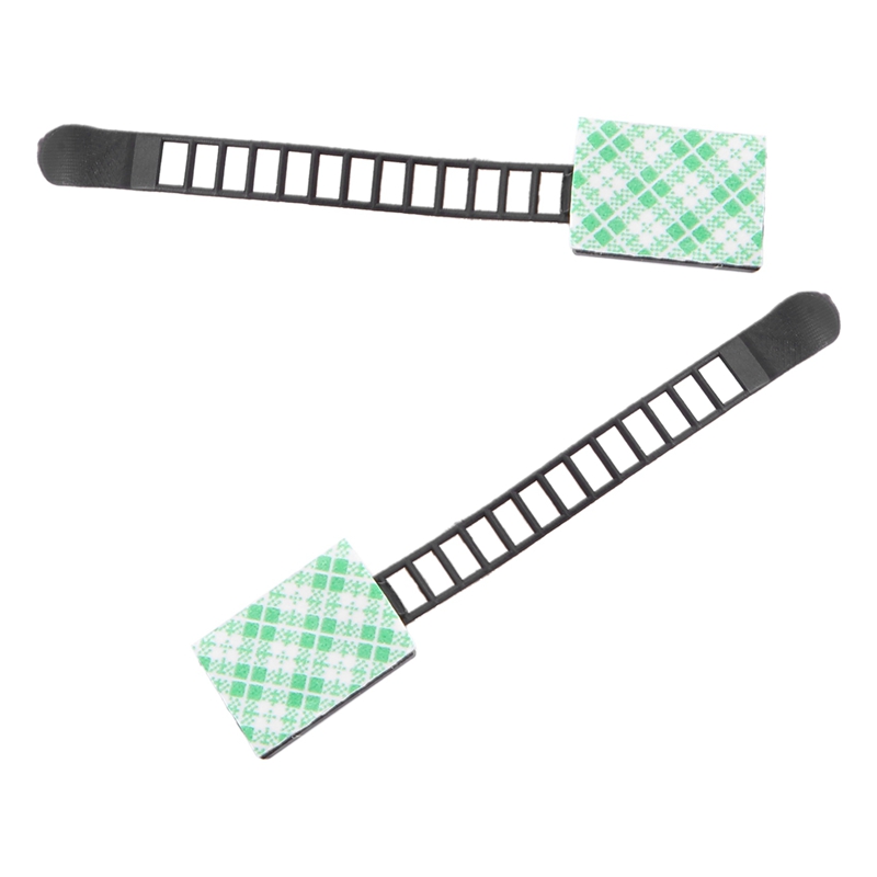 3X Adjustable Cable Holder Set Management, Cable Clips Of Cable Fixing Wire Holder With Adhesive Secured Backing