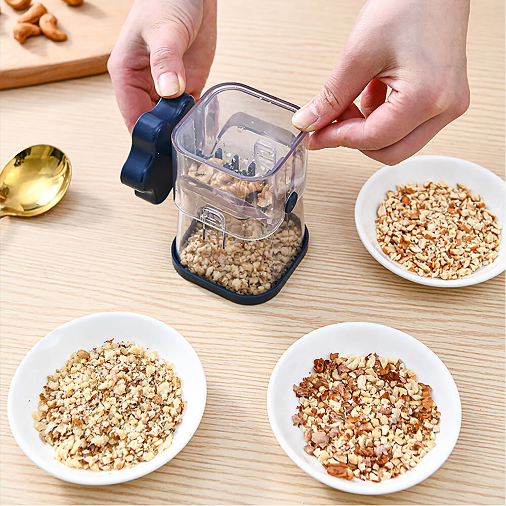 Manual Nut Grinder Multifunctional Dried Fruit Crusher Peanut Masher Nut Chopper Coffee Grinding Device Kitchen Tools