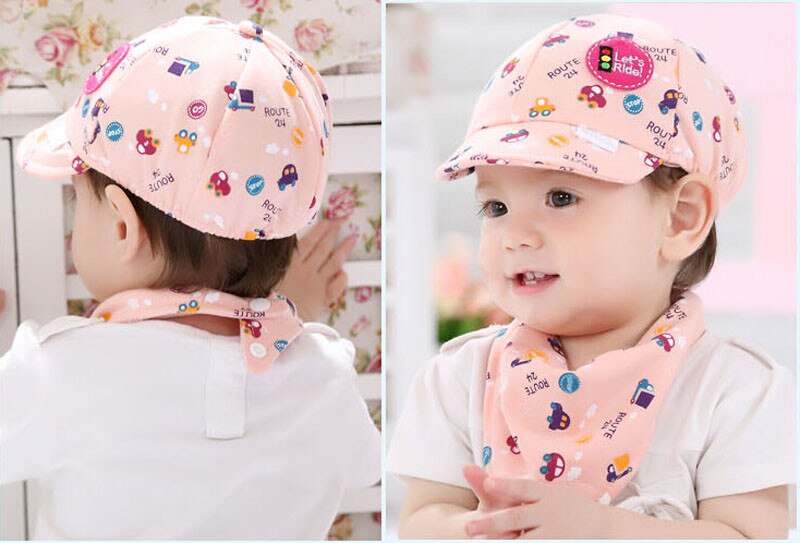 Auto Druck Baby Ente Zunge Baseball Kappe Baby Kind Jungen Mädchen Kleinkind Infant Hut Wenig Baskenmütze Mütze Blau/rosa