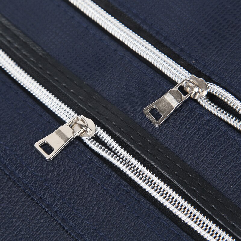 A4 Multi-layer Canvas Rits Tas Grote Capaciteit Mannen En Vrouwen Business Waterdichte Handtas