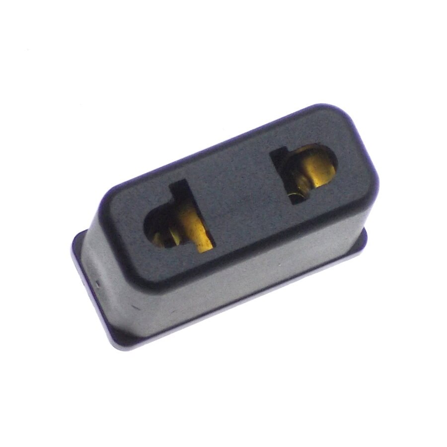 10 X AU 2 Pin Mini Adapter Change EU /US/Japan Plug Max. 250V 6A White