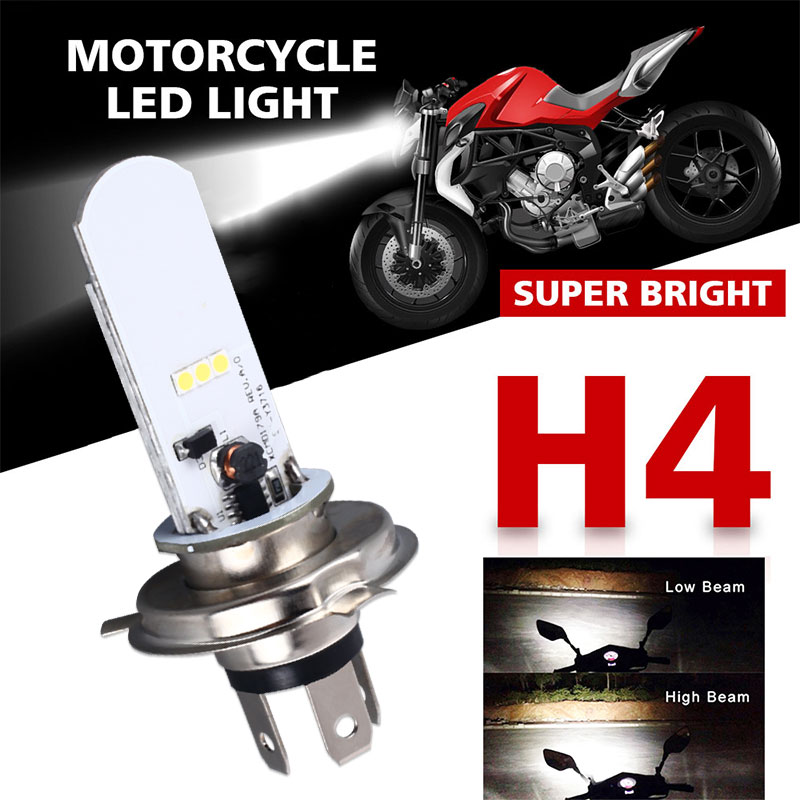 Ampoules anti-brouillard pour voiture, phare, pour motocyclette, LED, 8000K, pour motocyclette, lumière LED lm