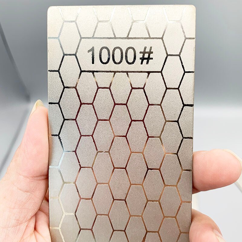 400 600 1000 1200 Grit Diamond Knife Sharpening Stone Kitchen Knife Sharpening Plate Whetstone GrindStone Grinder toolHoning Set