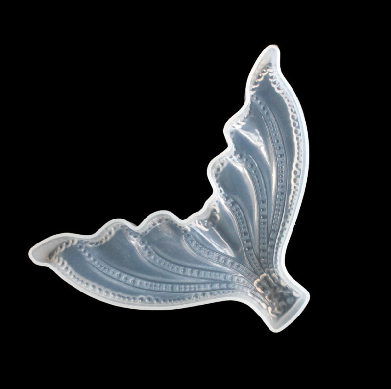 Moule en silicone pour miroir queue de sirène, bricolage, décoration de gâteau, outil de cuisson, savon pour les mains, queue de poisson