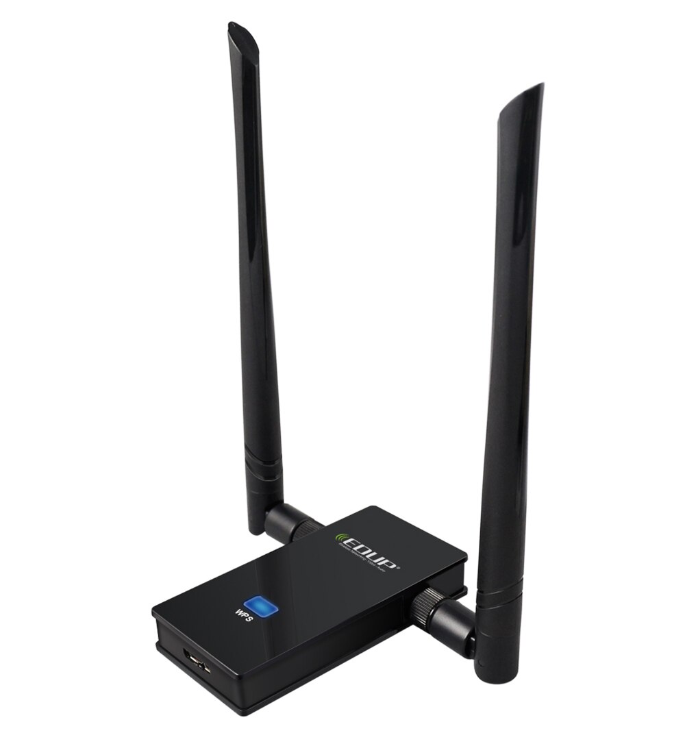 EDUP 1200M USB WiFi Adapter Dual Band 2.4G/5Ghz 802.11 AC USB 3.0 Wireless WiFi Network Card 2*6DBi Wi-Fi Receiver for PC Laptop