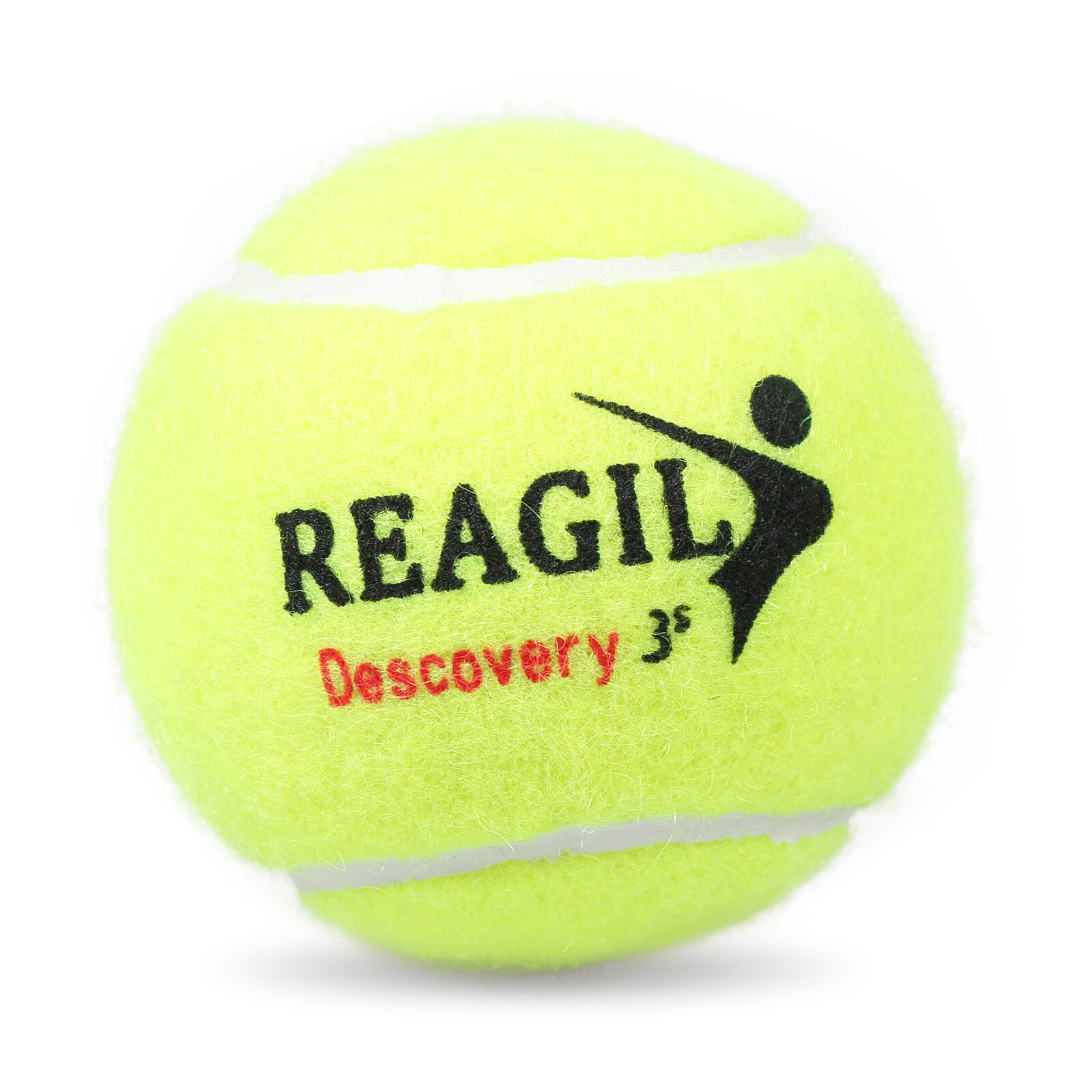 Regail 3 stk/pakning tennisballer innendørs utendørs tennis treningsballer elastisk gummi tennisball