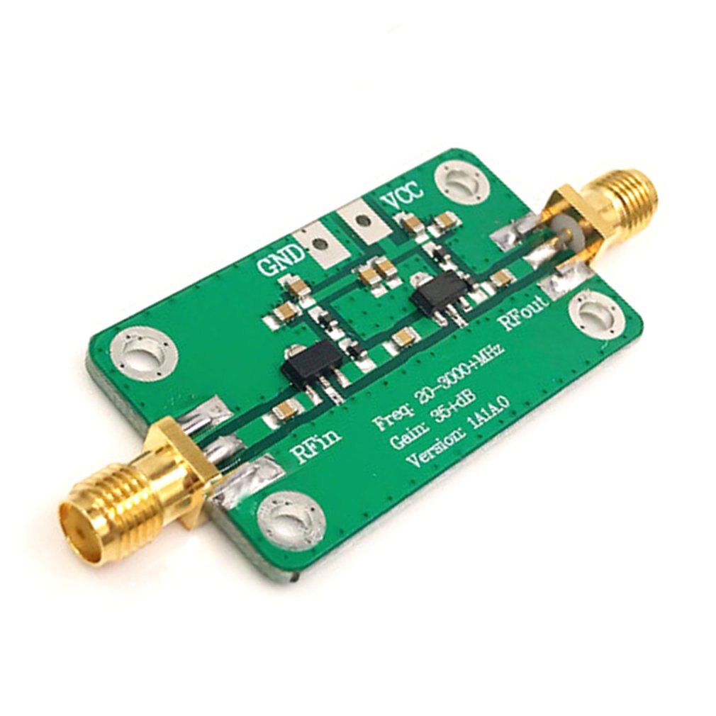20-3000mhz Wideband RF Low Noise Amplifier Radio Frequency Gain 35db Transmitter RF Power Amplifier All Compatible ONLENY