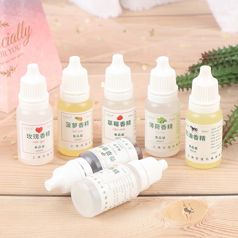 10ML DIY Flavor for Slime Supplies Clay Toys for Children Kids Accessories Decor Make Slime Flavors Charms kits Smell Slices