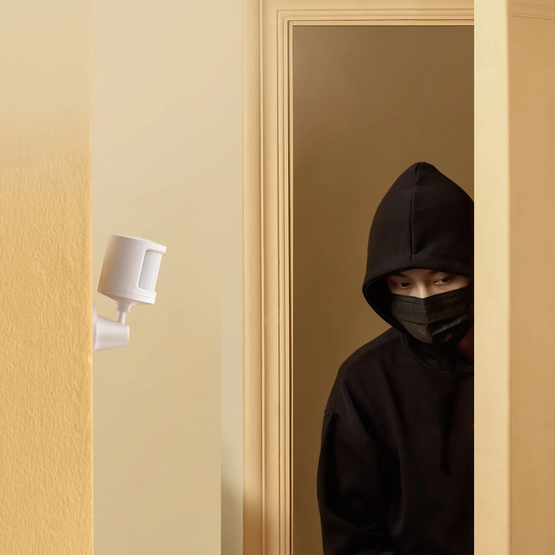 Xiaomi umano sensore 2 allarme di monitoraggio mobile con supporto ruota accorto casa attrezzatura nuovo coopera gateway Mi casa App CR2450