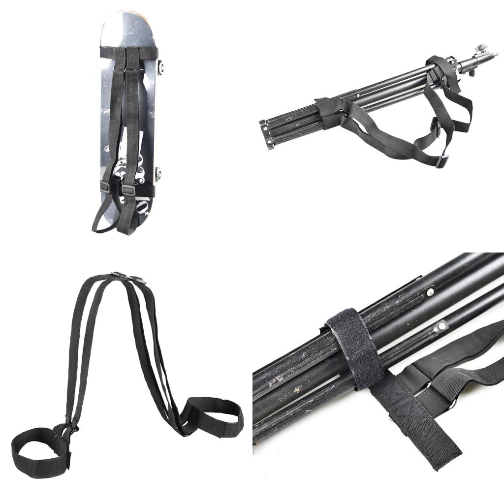 Deskorolka regulowany uchwyt na ramię Longboard plecak pasek nosić belthalder paski narciarskie narty uruchomić przewoźnik pasy z pętlą