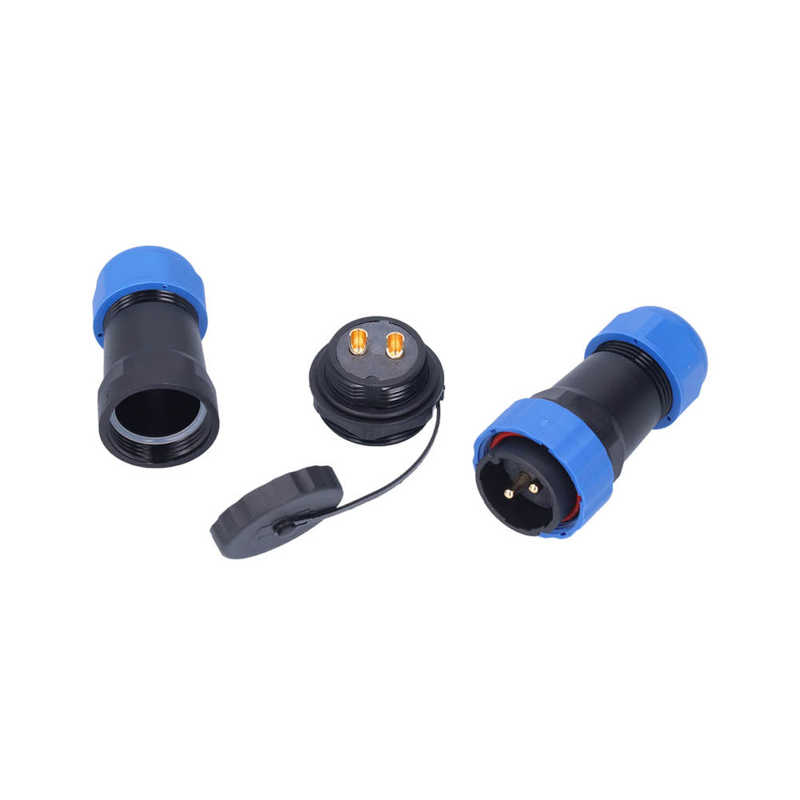 Aviation Plug IP68 Waterproof Aircraft Cable Connectors for Computers for Instruments for Communication Equipment: 2-core