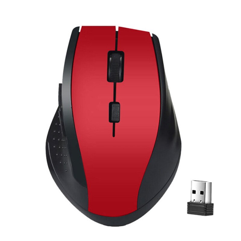 2.4G Draadloze Muis 6 Knoppen Gaming Mouse Voor Gamer Laptop Desktop Met Usb Ontvanger Computer Muis Gamer Muizen