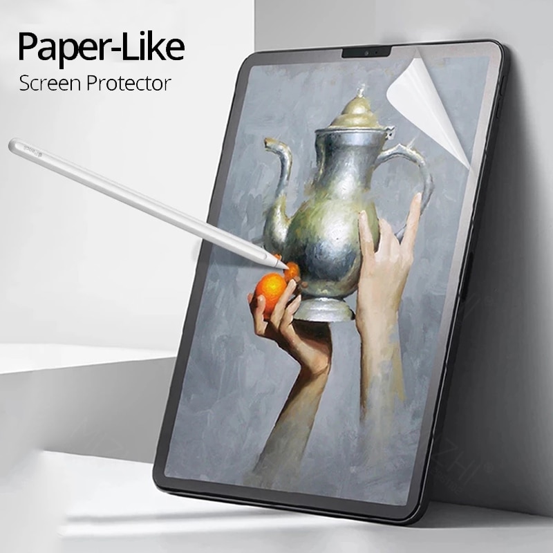 Als Schrijven Op Papier Screen Protector Voor Samsung Galaxy Tab S7 S 7 Fe Plus Lite S7FE S7Plus 12.4 Tekening anti-Glare Mate Film