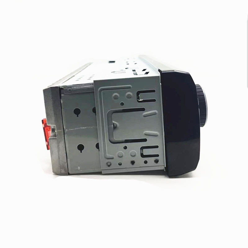 Radio con Bluetooth para coche, reproductor MP3 de 12V, manos libres, estéreo, Radio FM, compatible con luces de 7 colores, USB/TF Dual con entrada auxiliar en el tablero