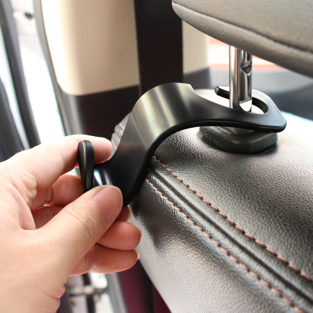 Colgador de respaldo de coche, accesorios de Interior para Skoda Fabia Karoq Kodiaq Octavia Superb Combi suzuki swift sx4, 1 Uds.