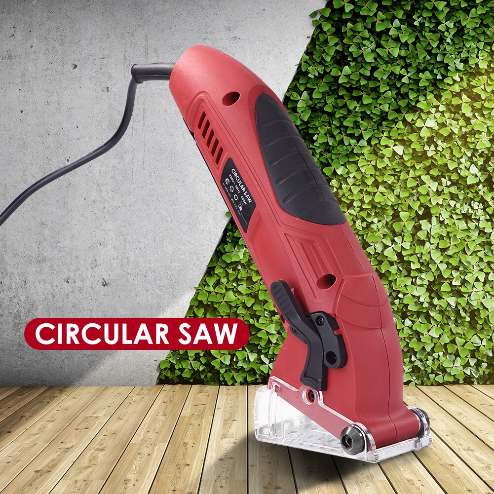 Electric Mini Saw 400W Mini Saw Hand Tool Wood Saw Metal Saw Parallel Guide Attachment Tools Power Tool