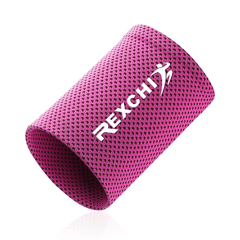 Ice Feeling Wristband Elastic Bandage Hand Sport Wristband Gym Support Wrist Brace Wrap Carpal Tunnel Sports Safety Accessories: 04 / M