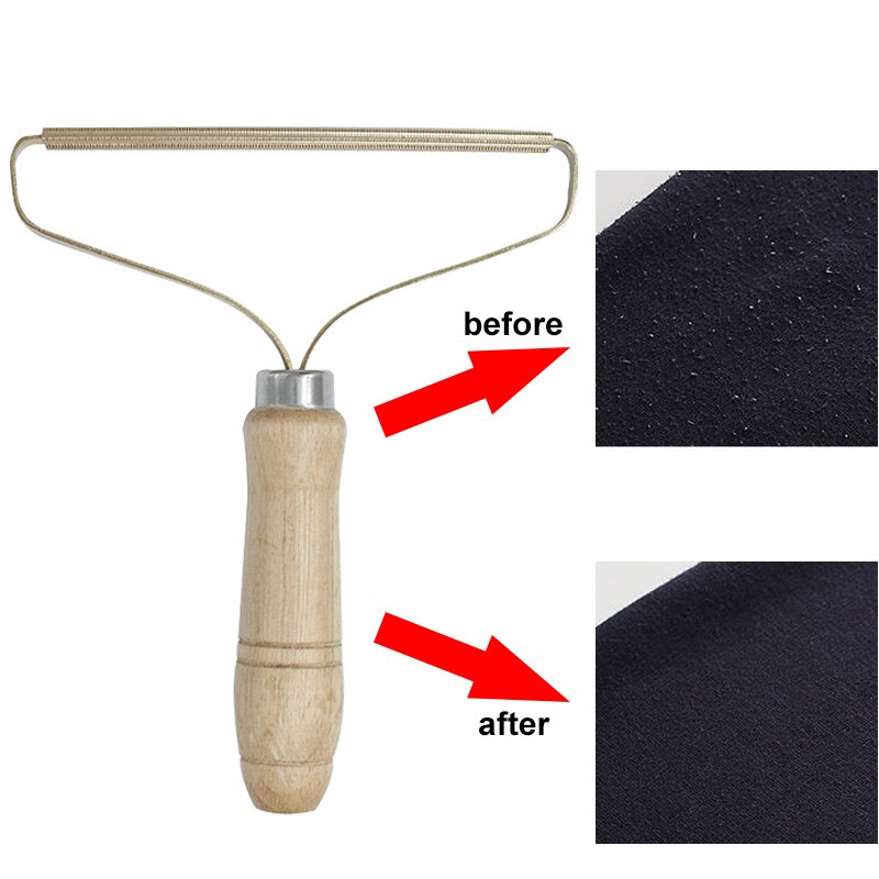 Tøjfnugfjerner fuzz stof shaver sweater ulden frakke tøj fnug stof shaver rengøringsbørste værktøj pelsfjerner