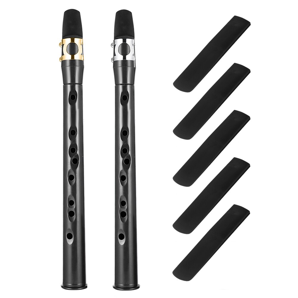 Mini Bb Saxophone Alto Mouthpiece Pocket Sax Mini Saxophone Portable Little Saxophone with 5 Reeds Woodwind Instruments