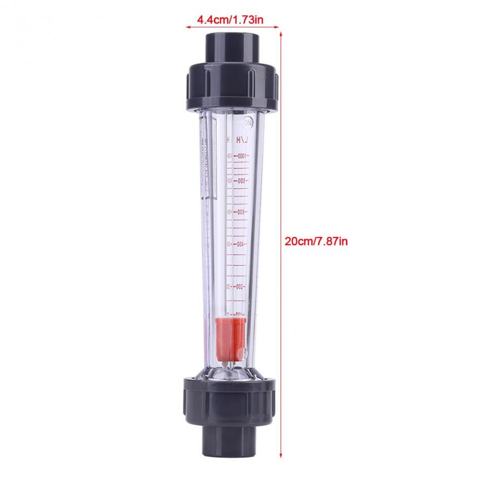 New100-1000L/H Water Flowmeter Tube Type Flowmeter Instantaneous Flow Meter LZS-15 Flow Measuring Tools