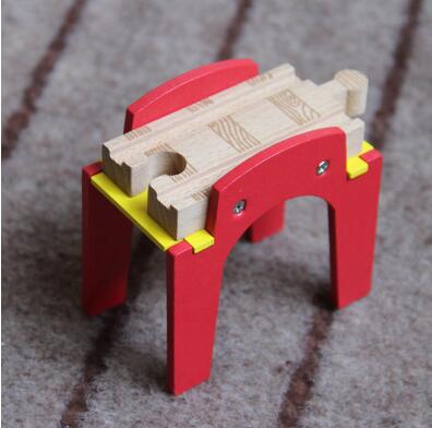 P043-2 Multifunctionele Hout Spoor Brug, Geschikt Voor Trein Compatibel Hout Track Scènes Nodige Accessoires: Default Title
