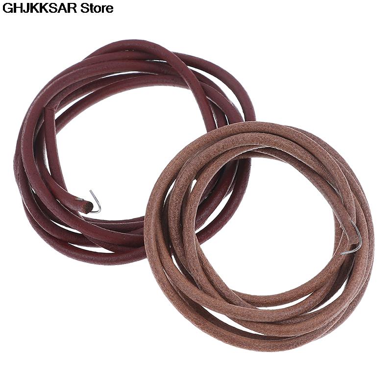 Piezas de cinta de cuero para máquina de coser Singer, 183cm /72 ", accesorio para máquinas de coser antiguas para el hogar, 3/16" 5mm