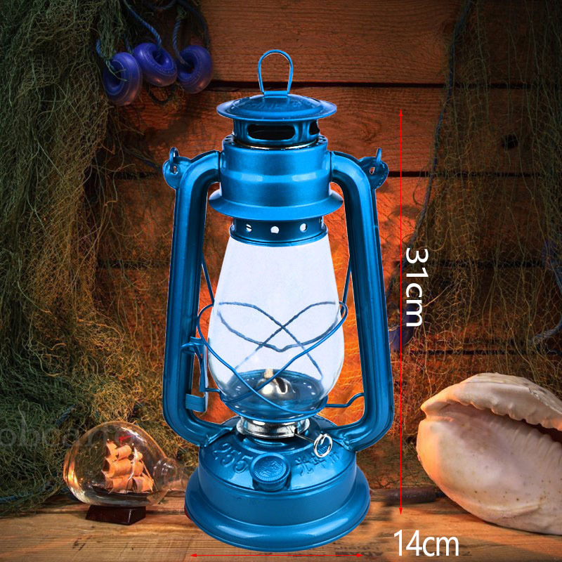 31cm retro oljelamper trikselampe hestelampe campinglampe miljøvern adelsfamilie håndverk ornament dekorativ lampe
