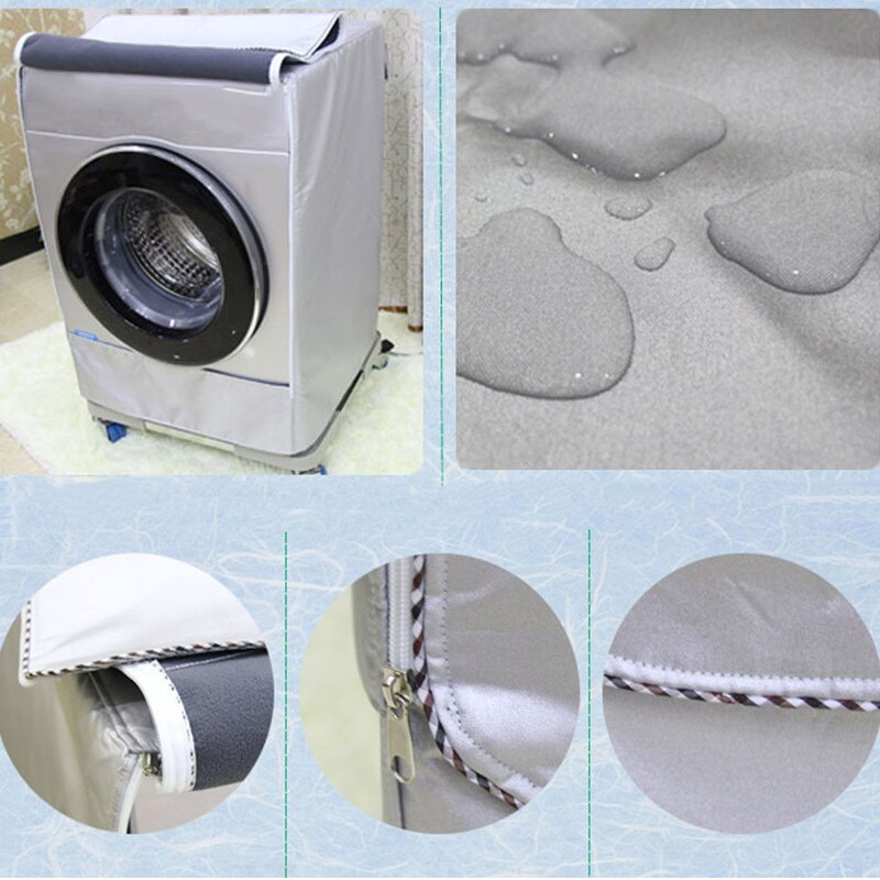Automatic Roller Washing Machine Cover Dustproof Waterproof Breathable for Home WXV