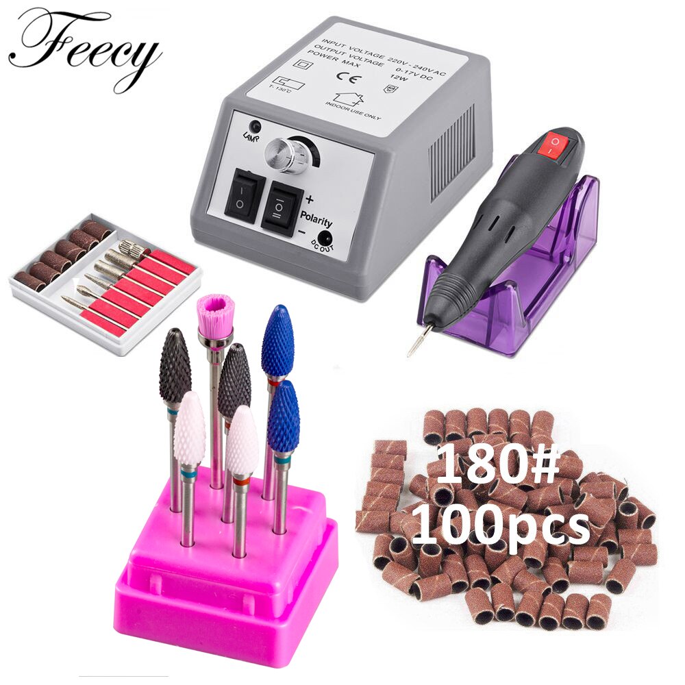 Manicure En Pedicure Frezen Elektrische Machine Voor Nagel Elektrische Nagel Boor Molen Apparatuur Voor Manicure Nail Art Machine Feecy: Feecy848 EU
