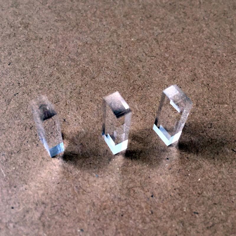 K9 Prism Optical Prism Glass Rectangular Light Guide Bar Square Prism Lens Scientific Small Experimental Equipment Prism Glass