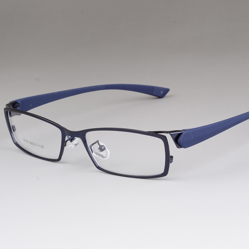 KLAR Neue Stil Männer Brillen Rahmen High-end-Business Männlich Auge Metall Brillenfassungen Komfortable männer Myopie Rahmen Gläser