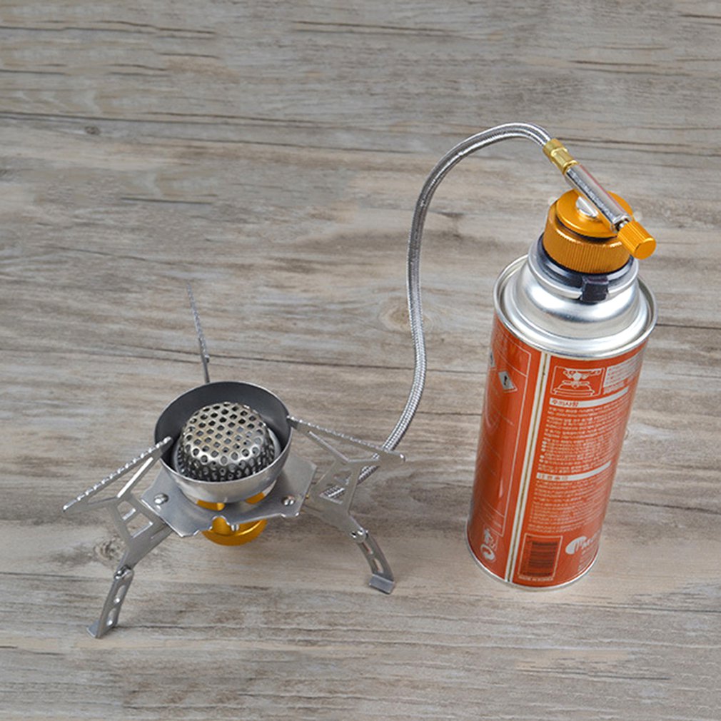 Outdoo Camping Gas Stove Adapter Tank Gas Flat Tank Valve Gas Round Coupler Gas Charging Accessories Camping Kit