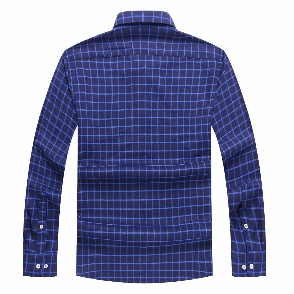 10xl 8xl 6xl 5x menn bomull uformelle rutete skjorter lange armer løs passform komfortabel børstet flanell skjorte fritidsstiler topper skjorte