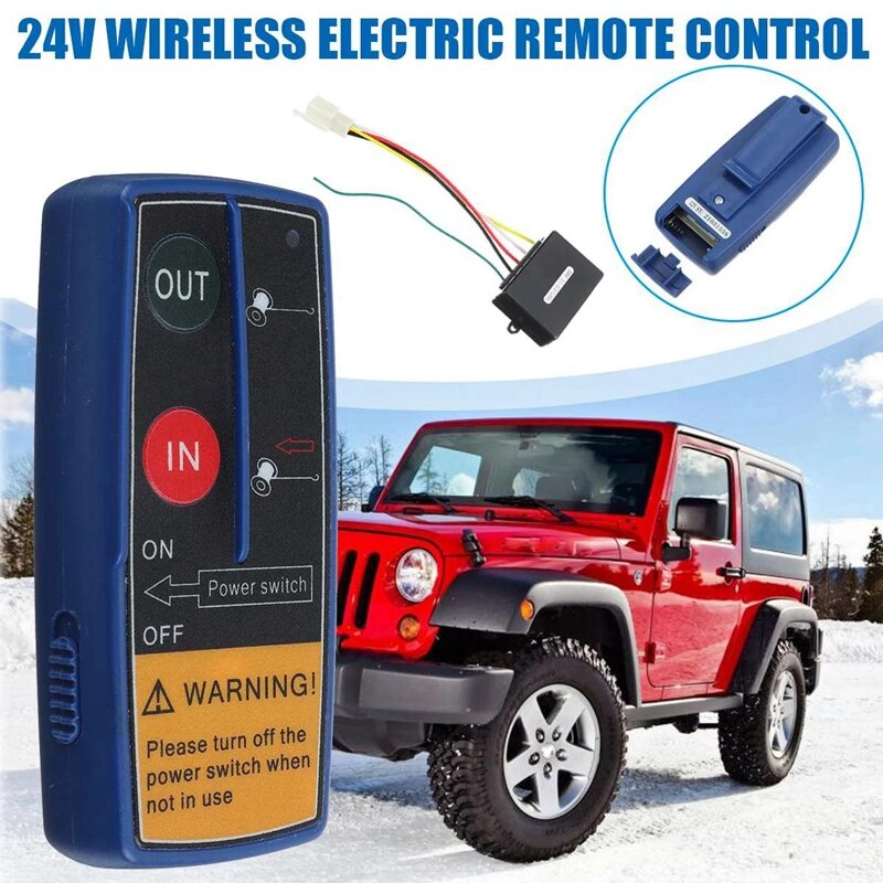 12V/24V Car Wireless Winch Remote Control Control Switch for Truck Jeep ATV Unit Winch Control Switch