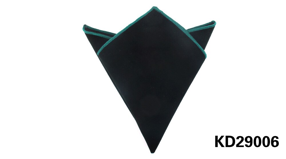 Solid Pocket Square For Men Red Black Hanky Mens Handkerchiefs Casual Suits Square Handkerchief Towels For Party Scarves: KD29006