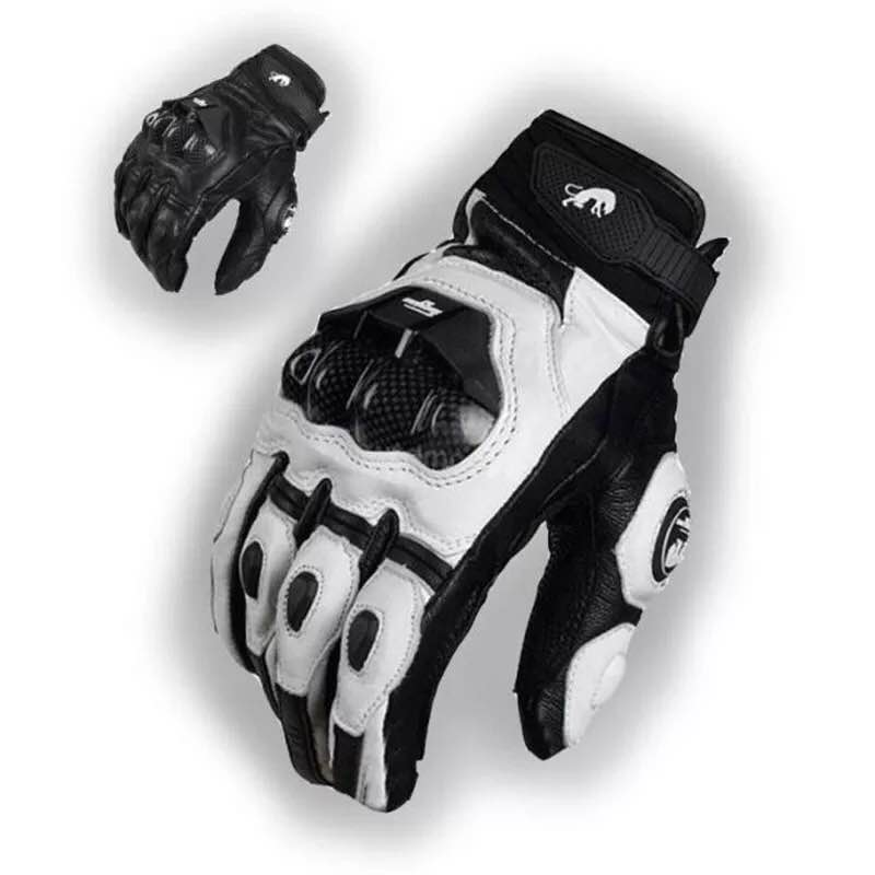 Motorhandschoenen Furygan AFS 6 Lederen Wearable Ademende Rijhandschoenen Korte Ridder Koolstofvezel breukvast Handschoenen