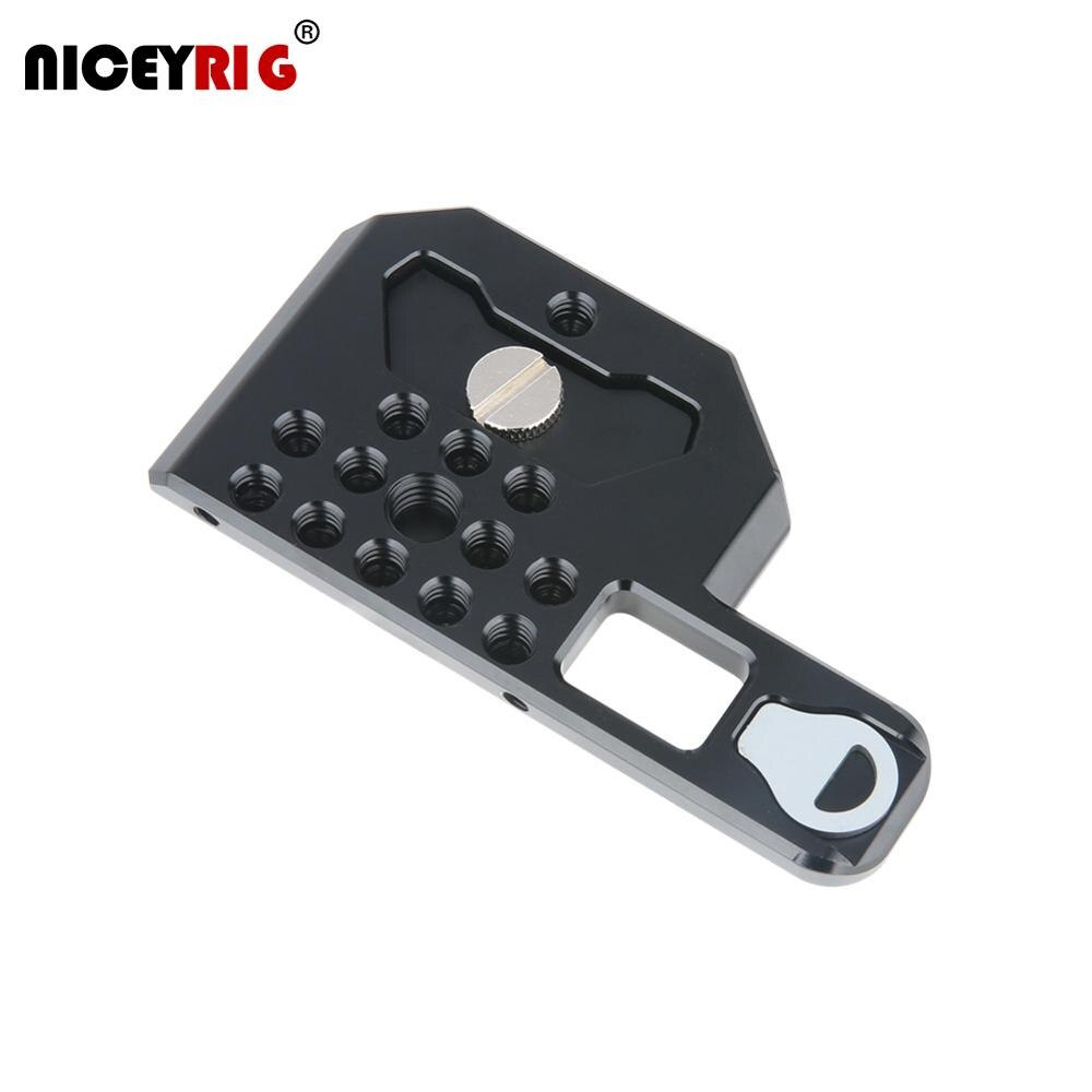 Niceyrig Baseplate For BMPCC 4K&amp;6K Camera With Lens Mount Adapter Support