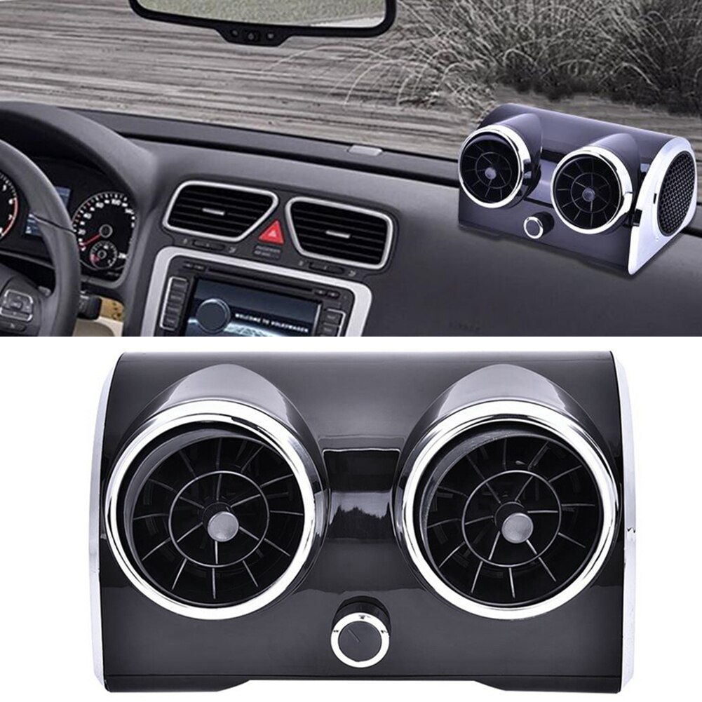 12/24V Car Bladeless Electric Car Cooling Fan Motor Cooling Portable Desktop Cooler for Vehicle Truck Rv Suv Boat Accessory