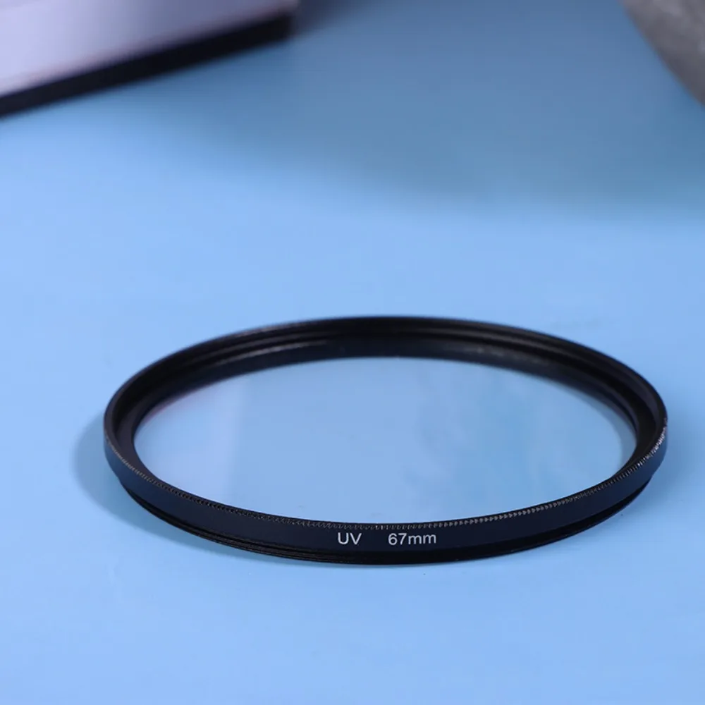 1Pcs 37/40.5/43/46/49/52/55/58/62/67/72/77/82mm Camera Lens Universal UV Digital Filter Glass Lens Protector: PURPLE