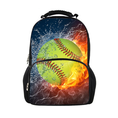 Noisydesigns Children's Preppy Backpack 3D Printing Backpack for Teenager Boys Cool Men Travel Rucksack School Backpacks: Z1563A