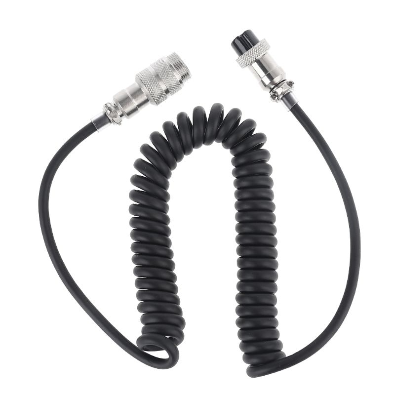 8Pin enroulé rallonge Microphone cordon 8Core Aviation mâle prise à 8Core Aviation femelle câble de prise