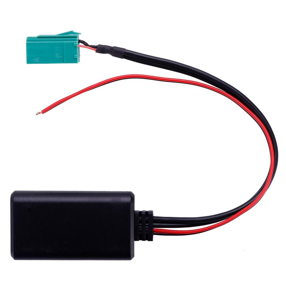 12v+ Car bluetooth Module AUX Adapter Wireless Radio Stereo AUX-IN Cable For Renault 2005 Models