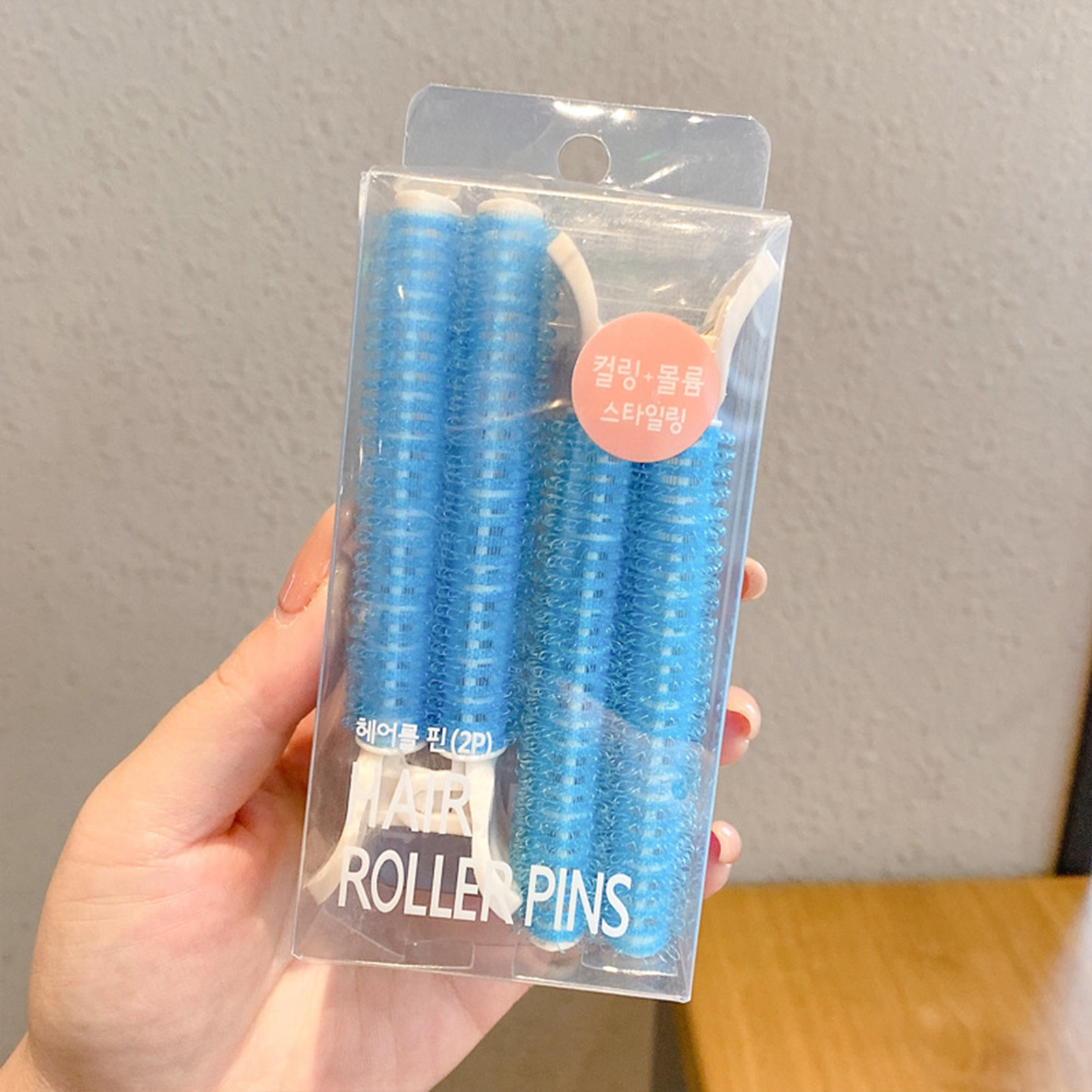 Planchas rizadoras con flequillo, rulos de pelo perezosos, Clips de peinado esponjosos, rizador sin calor de aire durante la noche, accesorios para peinados DIY: Púrpura